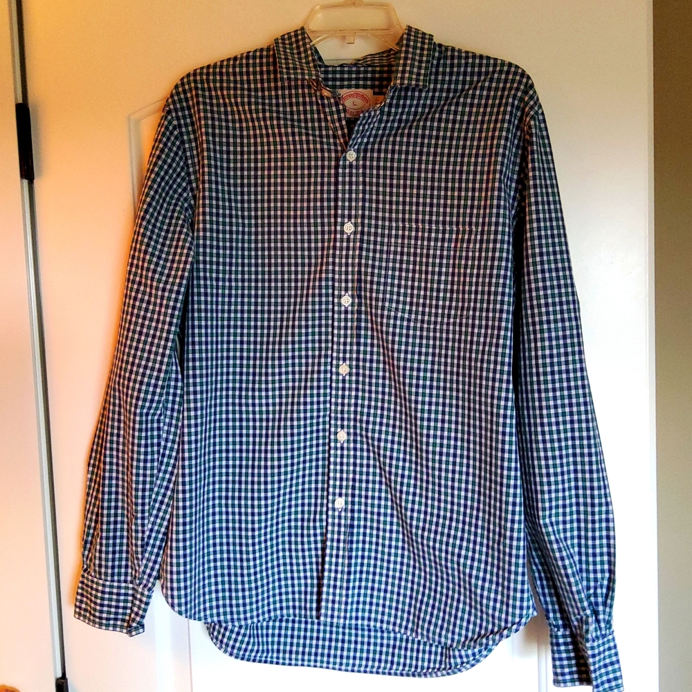 Men's Brooks Brothers Casual Button- down,  large